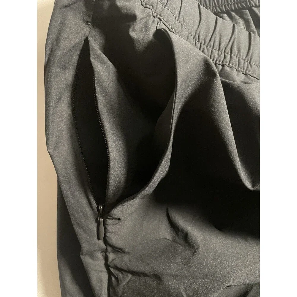 Banana Republic Pants Men’s Black Nylon Athletic Joggers Elastic Waist Size XL